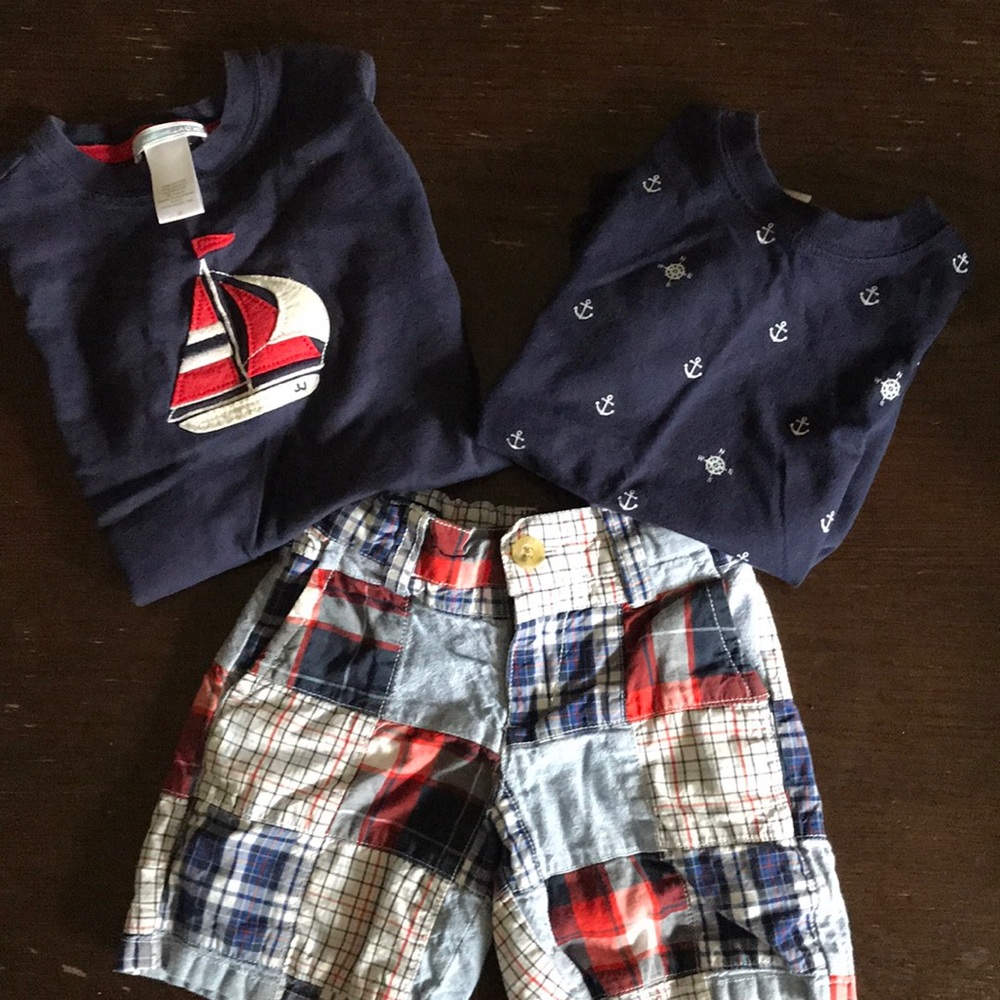 3 piece nautical set- Janie and jack
